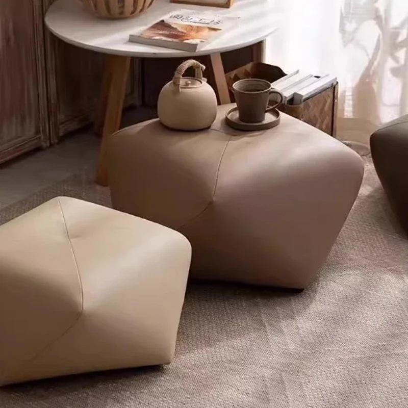 ottoman Modern Simplicity Low changing shoe pier stool Footrest Home Living Room Furniture Stools bedroom Ottomans chair Hallway - Image 3